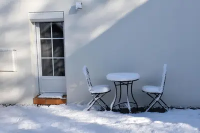 L'établissement Chambre Nature Gould'Oie Zen en hiver
