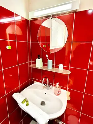 Salle de bains dans l'établissement Le Saint Clément, cœur de Nantes 5min de la gare Nord