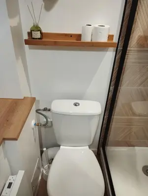 Salle de bains dans l'établissement Studio cœur de ville