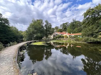 Paysage naturel près de la maison de vacances