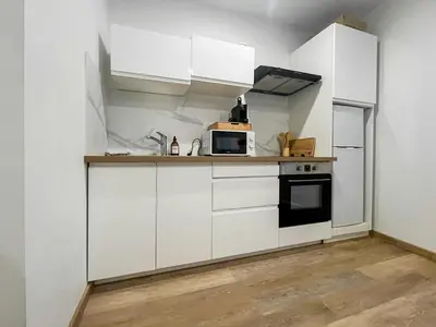 Cuisine ou kitchenette dans l'établissement appartement t2 la doutre 2-4 personnes