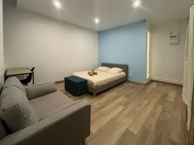 Un ou plusieurs lits dans un hébergement de l'établissement appartement t2 la doutre 2-4 personnes
