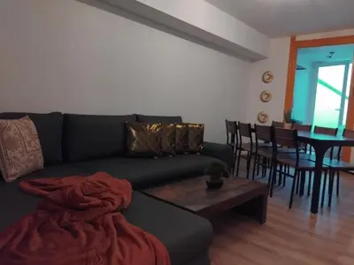 Coin salon dans l'établissement Au bon VERGER Appartement en coeur de ville hyper centre
