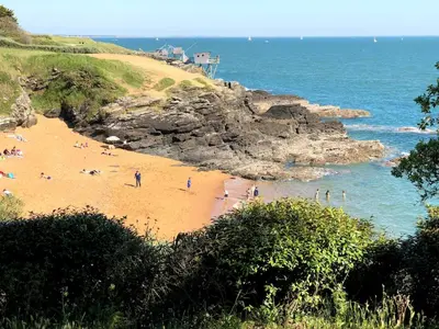 Paysage naturel près de la maison de vacances