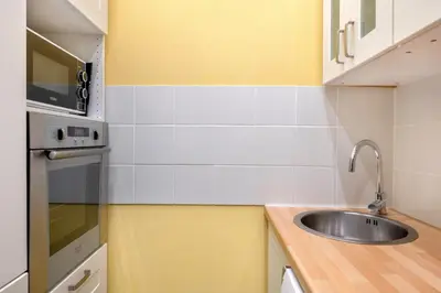 Cuisine ou kitchenette dans l'établissement Bel appartement proche de la Place Graslin