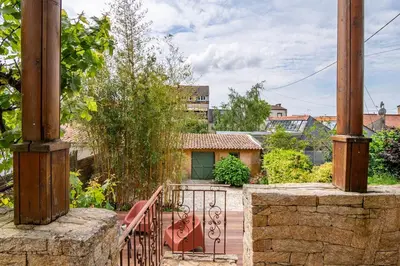 Balcon ou terrasse dans l'établissement La Vesta, charmant et atypique