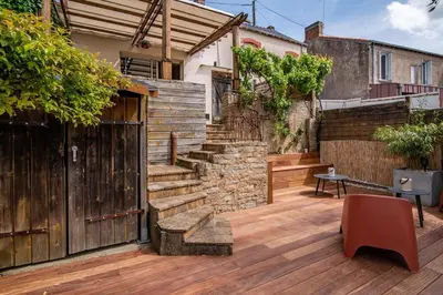 Balcon ou terrasse dans l'établissement La Vesta, charmant et atypique