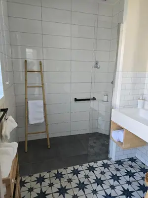 Salle de bains dans l'établissement Authentique Pornic