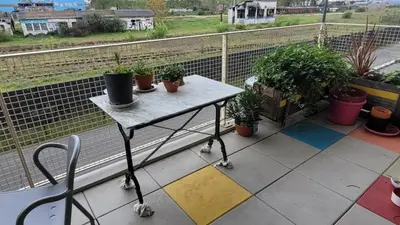 Balcon ou terrasse dans l'établissement Apartment close to everything