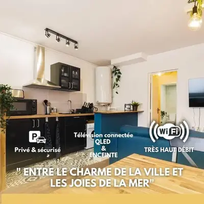 la deferlante - front de mer - centre - parking