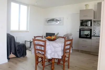Cuisine ou kitchenette dans l'établissement Le Logis d'Anaïs