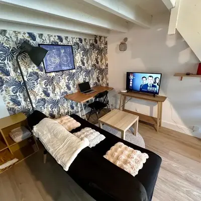 Maisonnette avec mezzanine