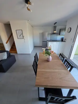 Cuisine ou kitchenette dans l'établissement Tiboulen - Ste Luce sur Loire
