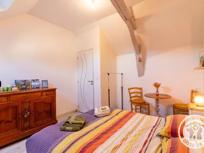 Cuisine ou kitchenette dans l'établissement Chambre d'hôtes à Chalonnes-sur-Loire avec petit déjeuner - FR-1-622-119