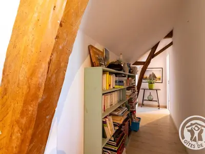 Bibliothèque dans le B&B/chambre d'hôtes