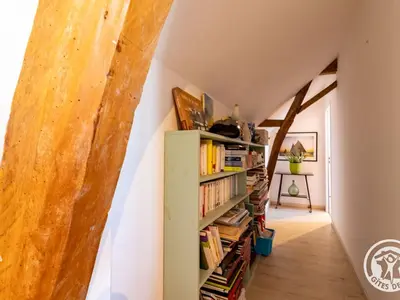 Bibliothèque dans le B&B/chambre d'hôtes