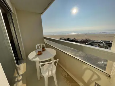 Balcon ou terrasse dans l'établissement SJ210-021 - Appart Studio 2 couchages SAINT JEAN DE MONTS