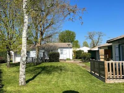 Jardin de l'établissement Gîte 6 personnes - Terrasse et confort à Maché - API-1-52-1252