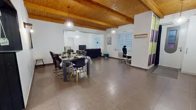 Coin salon dans l'établissement Villa Eden