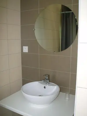 Salle de bains dans l'établissement chambre d'hôte Sainte Anne