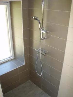 Salle de bains dans l'établissement chambre d'hôte Sainte Anne
