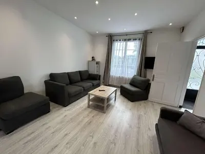 Coin salon dans l'établissement SJ000-14L - Mais 4 pièces 7 couchages SAINT JEAN DE MONTS
