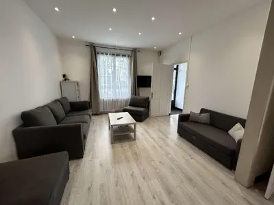 Coin salon dans l'établissement SJ000-14L - Mais 4 pièces 7 couchages SAINT JEAN DE MONTS