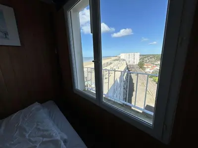 Un ou plusieurs lits dans un hébergement de l'établissement SJ600-026 - Appart 3 pièces cabine - 6 couchages SAINT JEAN DE MONTS