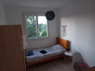 Un ou plusieurs lits dans un hébergement de l'établissement APPART T4 ANGERS Centre
