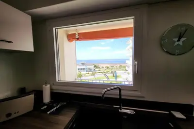 Plan de l'établissement Appartement T3 en centre ville avec vue mer