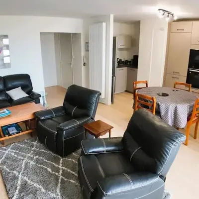 Appartement T3 en centre ville avec vue mer