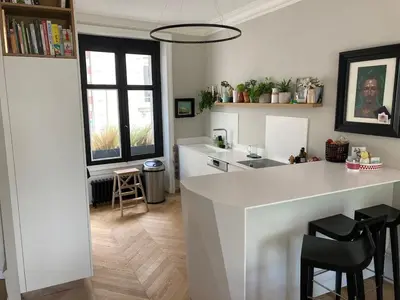 Plan de l'établissement Maison centre Nantes dans impasse privée