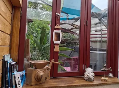Jardin de l'établissement Studio aux portes d'Angers