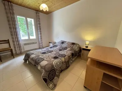 Un ou plusieurs lits dans un hébergement de l'établissement NO000-047 Mais 4 pièces- 5 couchages NOIRMOUTIER EN L'ILE