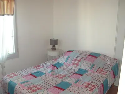 Un ou plusieurs lits dans un hébergement de l'établissement NO000-05D Mais 4 pièces - 6 couchages NOIRMOUTIER