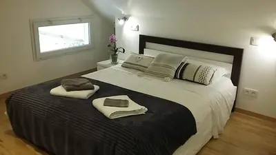 Un ou plusieurs lits dans un hébergement de l'établissement le CLOS des PALUDIERS chambre MOLENE