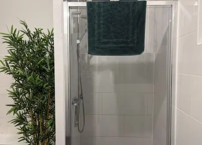 Salle de bains dans l'établissement La Casa Mexico - Parking privé gratuit & terrasse