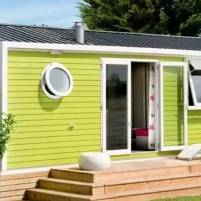 Mobil-home familial avec terrasse à Bernerie-en-Retz - API-1-52-1409