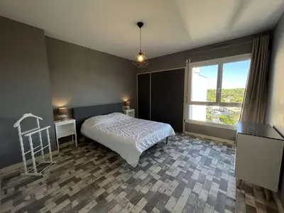 Un ou plusieurs lits dans un hébergement de l'établissement SJ810-043 - Appart 2 pièces 4 couchages - SAINT JEAN DE MONTS