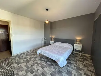Un ou plusieurs lits dans un hébergement de l'établissement SJ810-043 - Appart 2 pièces 4 couchages - SAINT JEAN DE MONTS