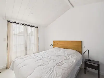 Un ou plusieurs lits dans un hébergement de l'établissement Maison pour 4 adultes 2 enfants a 30 m de la mer