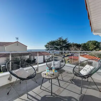 Maison à 100m de la mer - jardin pour 4