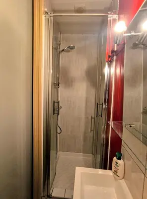 Salle de bains dans l'établissement Le Studio - campagne - 5km du Parc