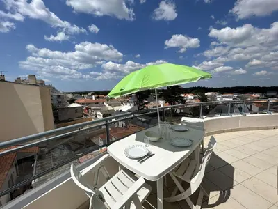 Balcon ou terrasse dans l'établissement SJ130-503 - Appart 2 pièces 4 couchages - SAINT JEAN DE MONTS