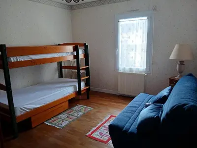 Un ou plusieurs lits dans un hébergement de l'établissement The call of the sea 3 bedrooms, sleeps 6 beach