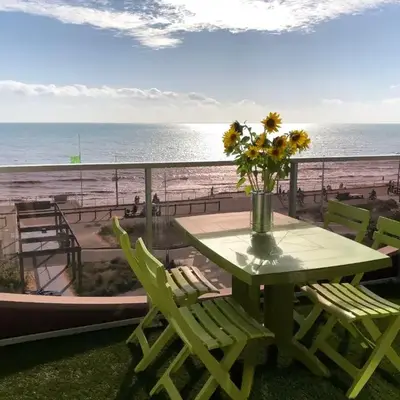 Bel appartement front de mer
