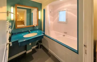 Salle de bains dans l'établissement Cocon Près De La Baule