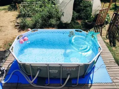Piscine de l'établissement Le Nautile - petit déjeuner - 10mn du Parc ou située à proximité