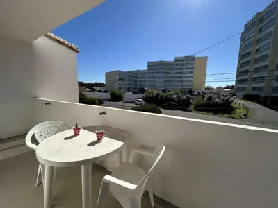 Balcon ou terrasse dans l'établissement SH020-022 - Appart 2 pièces 4 couchage- SAINT HILAIRE DE RIEZ