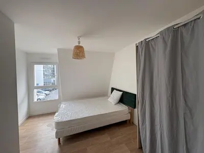Un ou plusieurs lits dans un hébergement de l'établissement Maison de ville St Nazaire